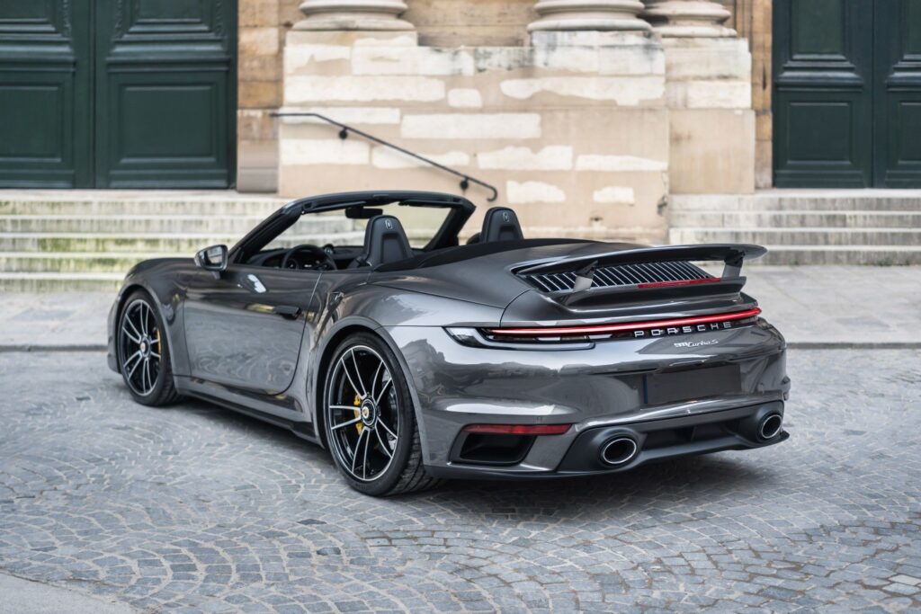 Porsche 992 Turbo S Convertible Rear