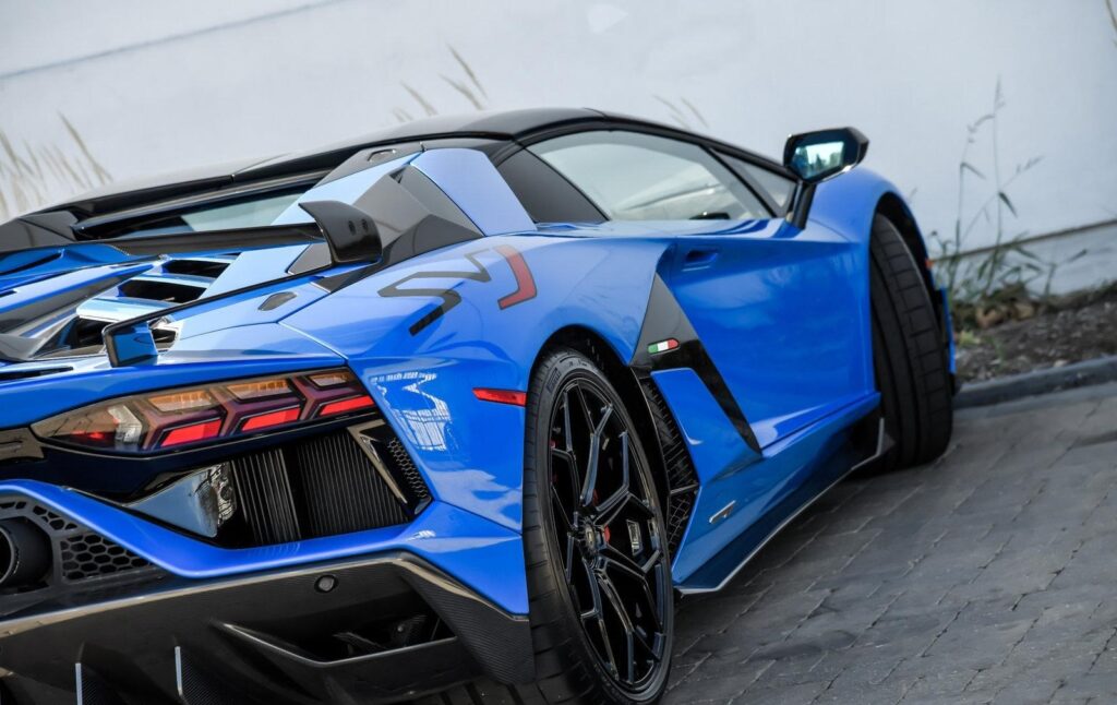 Lamborghini Aventador SVJ Rear 2