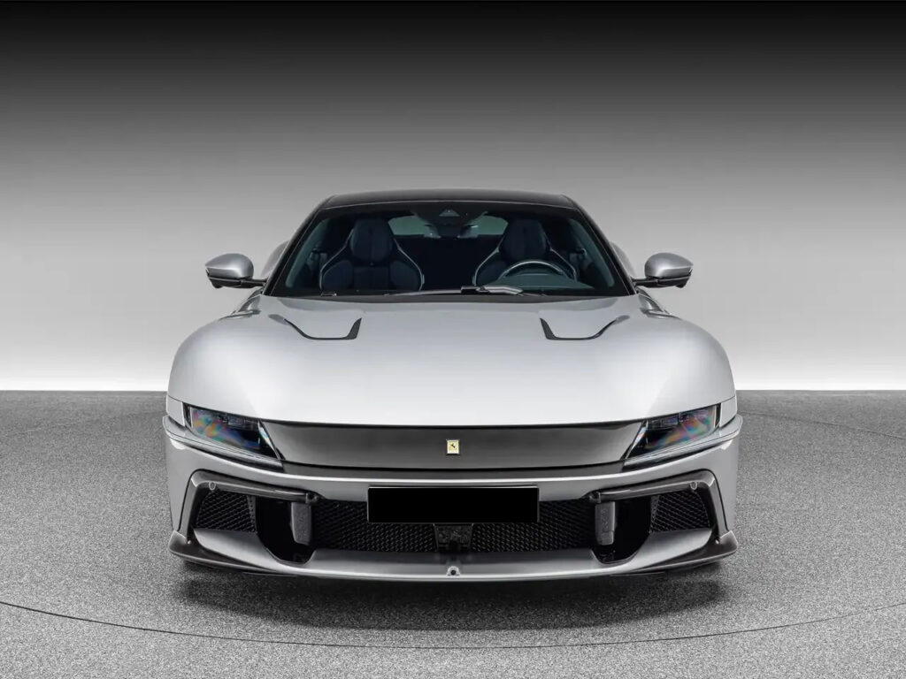 Ferrari 12Cilindri Coupe Silver Front 2