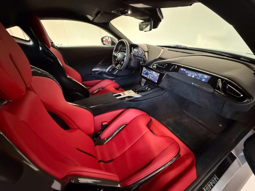 Ferrari 12Cilindri Coupe Silver Interior