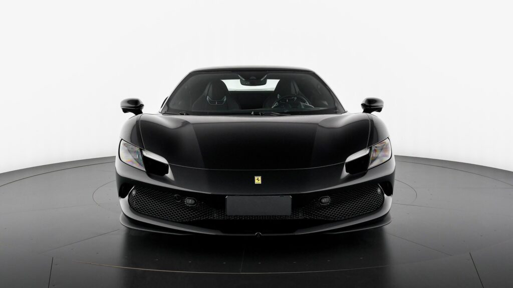 Ferrari 296 GTS Black Front 2